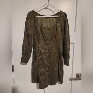 Madewell size 2 corduroy mini dress (like new)
